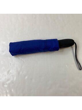 ShedRain Automatic Open Close eBay Logo Blue Umbrella Wrist Strap eBayana